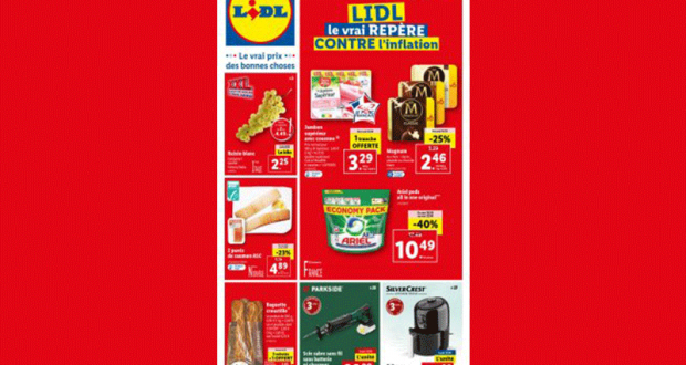 Catalogue Lidl du 16 août au 22 août 2023