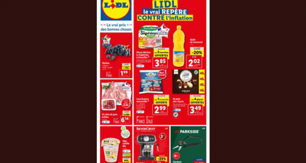 Catalogue Lidl du 30 août au 05 septembre 2023