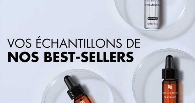 1000 Routines de 2 échantillons SkinCeuticals offertes