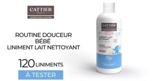 120 Liniment bébé CATTIER à tester