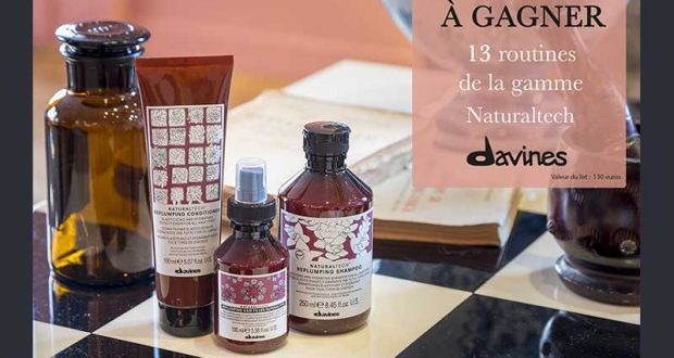 13 lots de soins Davines offerts