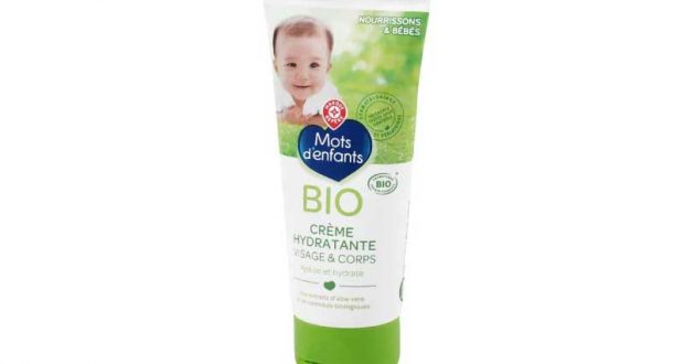 20 Crème hydratante bio Mots d'enfants à tester