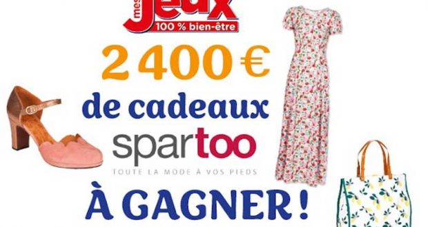 24 bons d'achat Spartoo de 100 euros à remporter