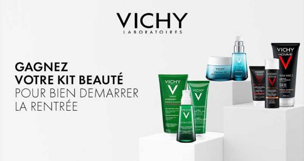 30 Kits Beauté VICHY à gagner