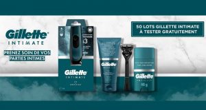50 Gammes de Soins épilation Gillette Intimate à tester