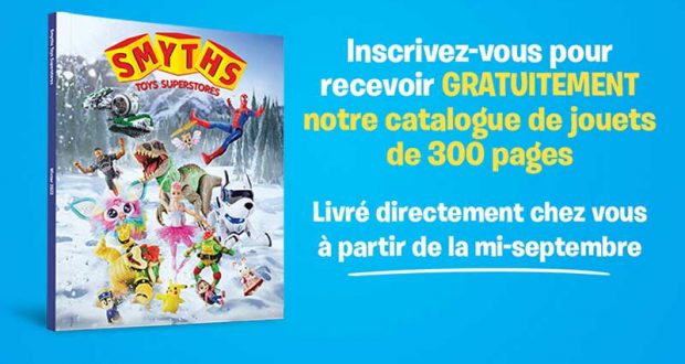 Recevez chez vous le Catalogue Jouets Smyths Toys Noël 2023