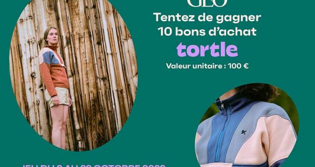 10 bons d'achat Tortle de 100 euros offerts