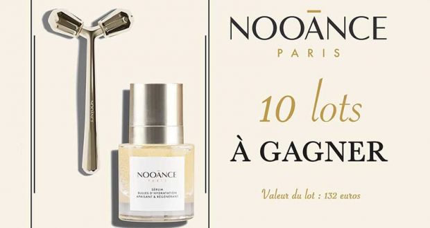 10 lots de soins Nooance offerts