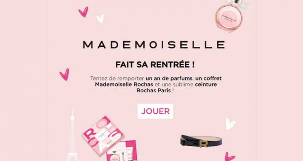 14 coffrets Mademoiselle Rochas offerts