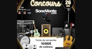 14 lots de produits hifi et d'instruments de musique offerts