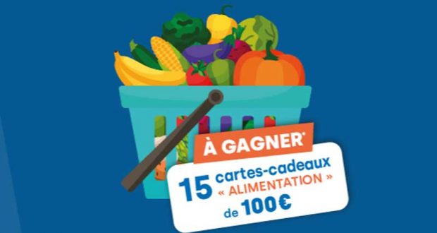15 cartes-cadeaux Carrefour de 100€ à remporter