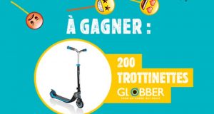 200 trottinettes Globber à remporter