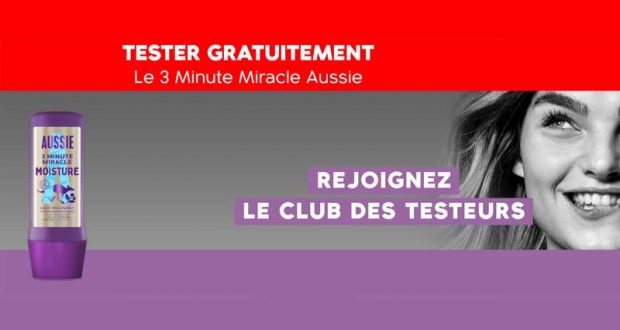 297 Soin Cheveux 3 Minute Miracle Moisture de AUSSIE à tester