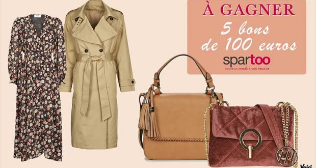 5 bons d’achat SPARTOO de 100€ à gagner