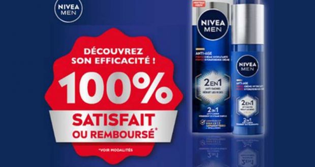 Crème hydratante anti-âge power NIVEA 100% remboursé