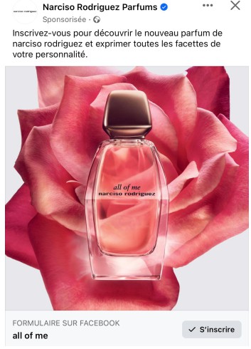 Parfum All of Me de Narciso Rodriguez