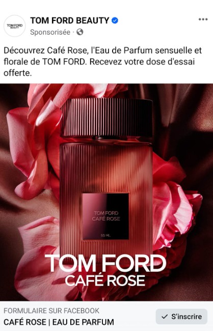 Parfum Café Rose de TOM FORD