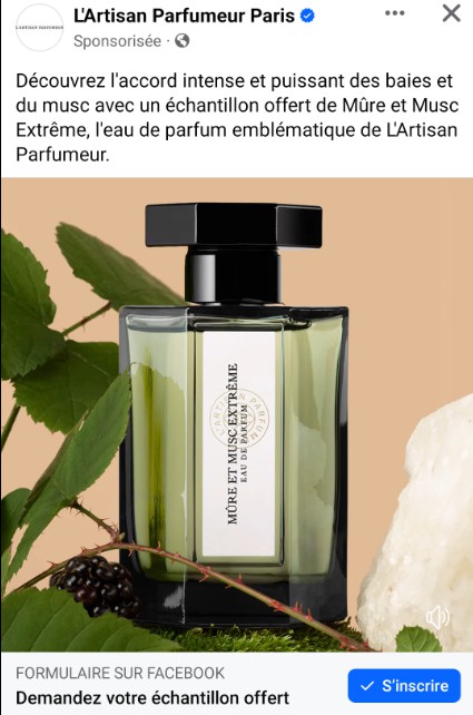 Parfum Mûre et Musc Extrême