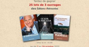 Remportez 25 lots de 3 livres des Editions Retrouvés