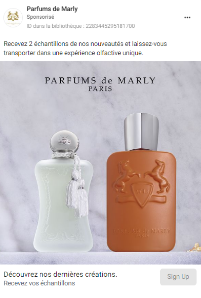 parfum Marly Paris