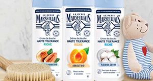 100 packs de Crèmes de Douche Le Petit Marseillais offerts