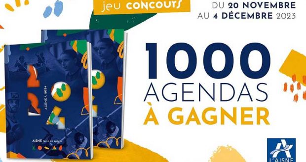 1000 Agendas 2024 offerts