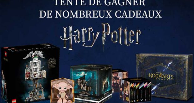 12 lots de cadeaux Harry Potter offerts