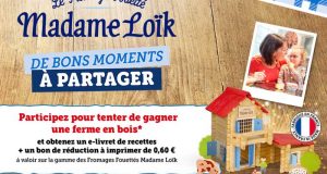 120 jouets en bois ferme de Madame Loïk à gagner