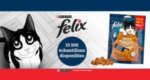15 000 échantillons de snacks Tasty Nuggets de FELIX