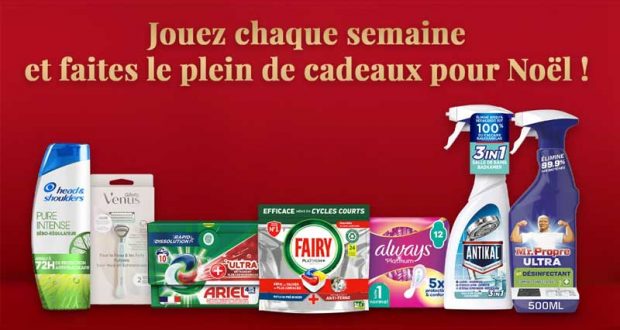 15 lots de produits de vos marques préférées à gagner