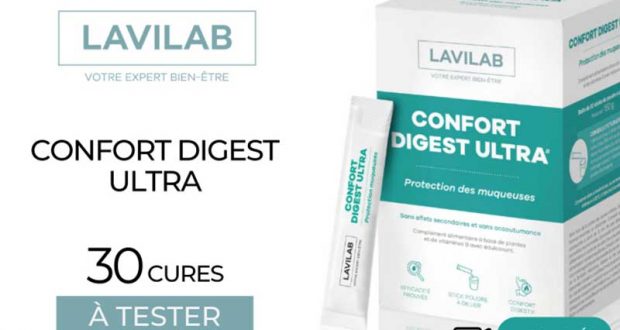30 Cures Confort Digest Ultra LAVILAB à tester