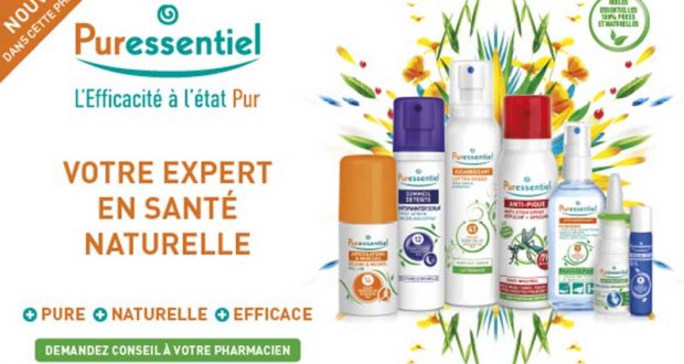 37 bons d'achat Puressentiel à remporter