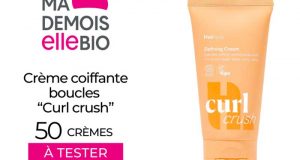 50 Crème coiffante boucles Curl crush à tester