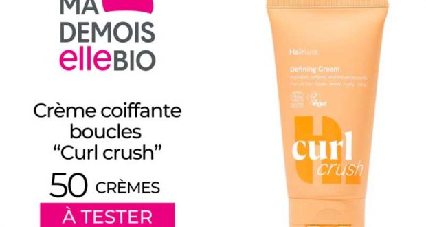 50 Crème coiffante boucles Curl crush à tester