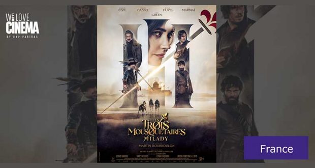 500 places à Gagner pour le film Les Trois Mousquetaires Milady