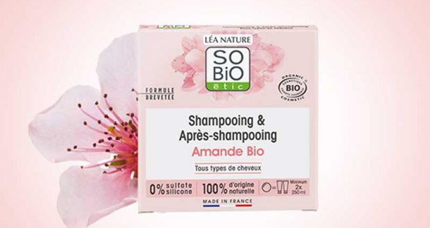 80 Shampooing & Après-shampooing à l'Amande bio à tester
