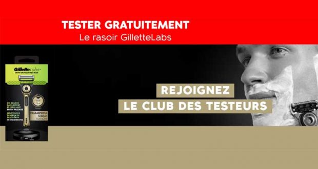 90 rasoirs Gillette Labs Champion Gold à tester