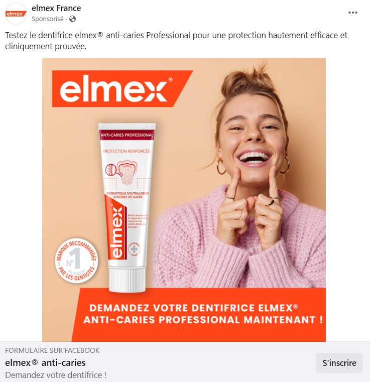 Dentifrice Anti-Caries Professional Elmex