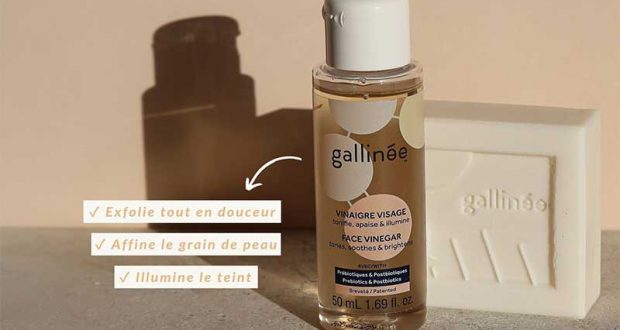 Échantillons gratuits du Vinaigre Visage de Gallinée