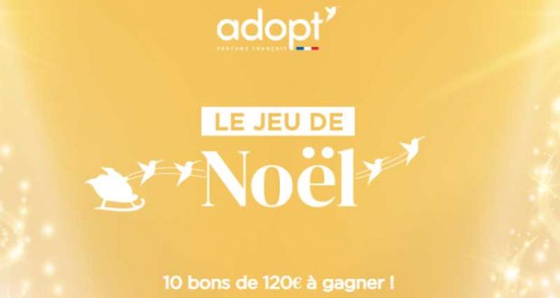 10 bons d'achat parfums Adopt de 120 euros à gagner