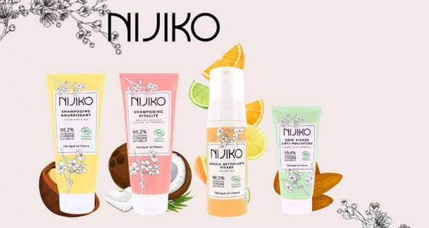 10 lots de 4 Produits de Beauté Bio NIJIKO offerts