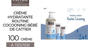 100 Crème hydratante bébé à tester