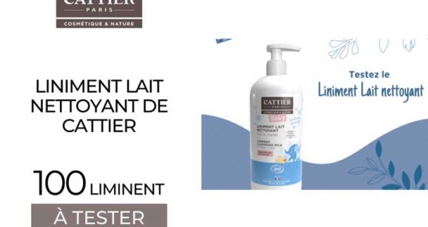 100 Liniment le Lait nettoyant bébé à tester