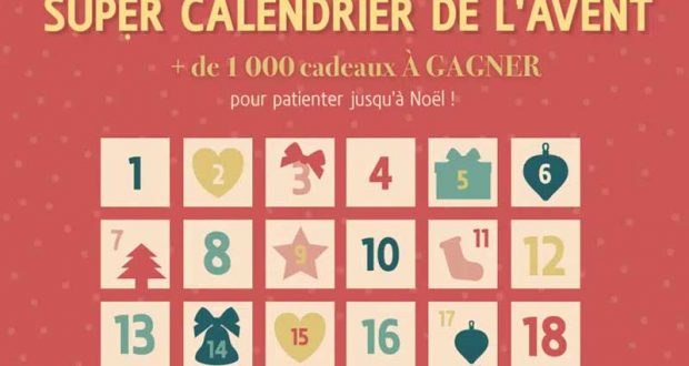 1053 cadeaux à gagner (Calendrier de l’Avent Blancheporte)