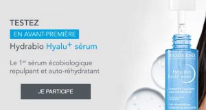 140 sérums Hydrabio Hyalu+ Bioderma à tester