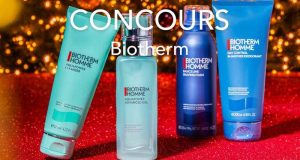 5 lots de 4 produits de soins homme Biotherm offerts