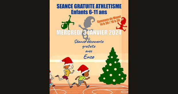 Animation gratuite d’athlétisme pour les 6-11 ans