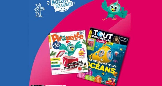 Distribution gratuite des magazines Pirouette & Tout comprendre junior