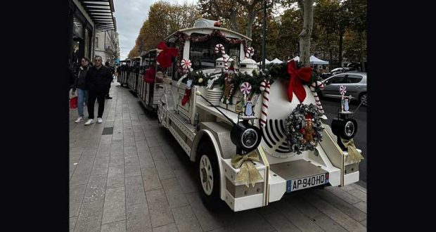 Visites gratuites en Petit Train de Noël de Béziers