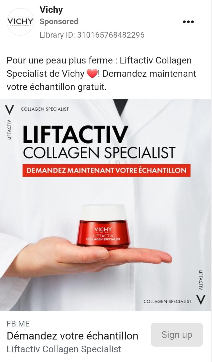 crème de jour Vichy Liftactiv